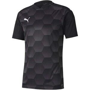 Puma Boys Team Final 21 Graphic Jersey Black/Asphalt UK 13-14Y/ US L